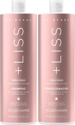 Jacque Janine Kit Shampoo E Condicionador Liss 450Ml