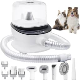 NP3 Pro 5 em 1 Aspirador de Pó para Animais de Estimação, Kit de Higiene para Cães Com 4 Ferramentas de Higiene