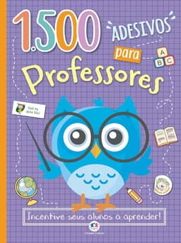 1500 adesivos para professores - Incentive seus alunos a aprender!