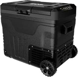 Freezer e Geladeira Duplex Portátil Eos 50 Litros Dupla Ação Quadrivolt Preto Efc55 110v/220v/12v/24v