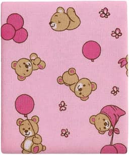 Toalha de Banho com Capuz Bebê 100% Algodão – Macia, Absorvente e Confortável p/Recém-Nascido e Criança (Rosa)