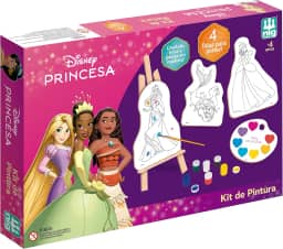Nig Brinquedos Kit de Pintura Infantil Disney Princesas