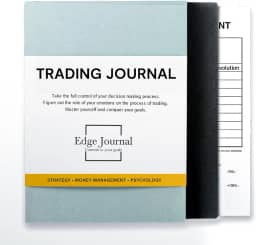 Diário comercial: Diário de negociação guiado, livro de registro de negociação e diário de investimentos. 300 páginas para rastrear padrões psicológicos, gerenciar riscos e melhorar o comércio após o comércio. Compatível com todos os tipos de mercado.