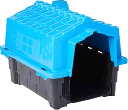 Casa Eco Colors Dog House Evolution Nº1 Azul Pet Injet para Cães