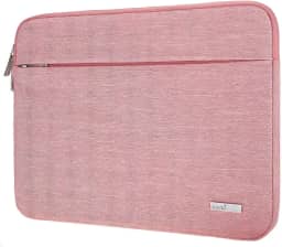 Lacdo 11" Capa para Chromebook Notebook Laptop para 11,6" Acer Samsung HP Lenovo Chromebook C330 | 11,6" Macbook Air | Microsoft New Surface Pro 9/8/X/7/6/5 Bolsa protetora para computador, Rosa