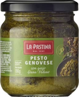 La Pastina Molho Pesto Genovese Com Queijo Grana Padano 190G