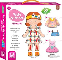 Alinhavo Veste E Brinca Madeir