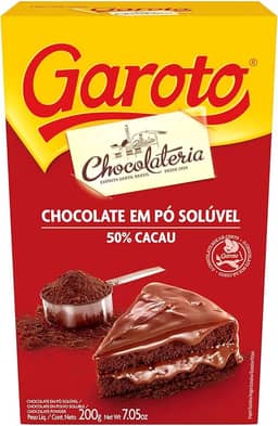 Garoto Chocolate Em Pó 200G