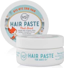 LANE & CO. Hair Paste - Plant-Based Styling Gel for Babies, Toddlers, Kids - Natural & Organic Formula, Safe & Non-Sticky, Tame Bed Head & Flyaway Hair, 2oz