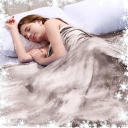 Topcee Cobertor refrescante para suores noturnos tingidos decorativos, absorve o calor para se manter fresco em noites quentes, Q-Max 0,5 cobertores refrescantes para pessoas que dormem quentes