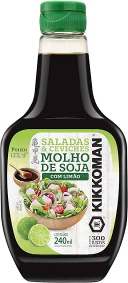 Azuma Kirin Molho De Soja Com Limão Kikkoman 240Ml Uni