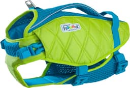 Colete salva-vidas Outward Hound Standley Sport Performance para cães, médio, verde
