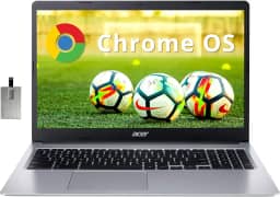 acer Chromebook 315, Tela Hd De 15,6", Intel Celeron N4020, 4 Gb Ram, 64 Memória Emmc, Placa Vídeo Uhd 600, Teclado Numérico, Câmera 720P, Wi-Fi 5, Bluetooth, Sistema Operacional Chrome, Prateado, C