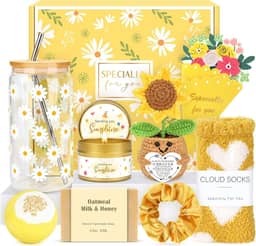 Cestas de presente para mulheres, presentes de aniversário exclusivos para mulheres, conjunto de presentes de animação de autocuidado, caixa de presente para mulher, adolescente, meninas, melhor amiga