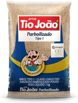 Arroz Tio João Parbolizado - 1kg