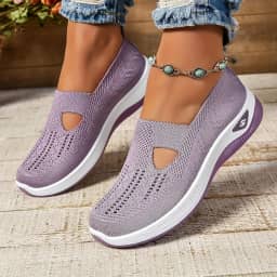 Tênis de caminhada feminino: respirável, confortável, antiderrapante, leve, suporte de arco, perfeito para uso interno/externo, primavera/verão/outono, branco, tamanhos femininos dos EUA