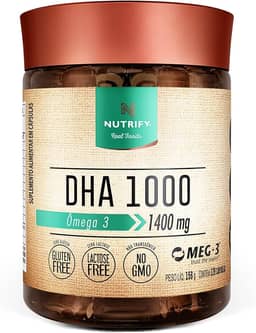 Nutrify - Ômega 3 DHA 1000mg - 120 Cápsulas