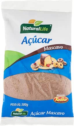 Açúcar Mascavo Natural Life - 500g