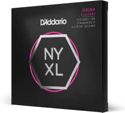 Encordoamento Para Guitarra 8 Cordas 09-84 (2 Bolinhas) D'Addario NYXL0984SB