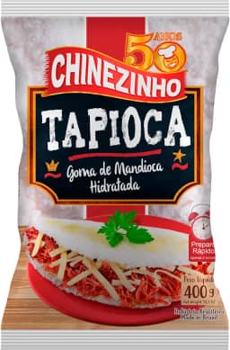 Chinezinho, Massa para Tapioca, 400 Gramas