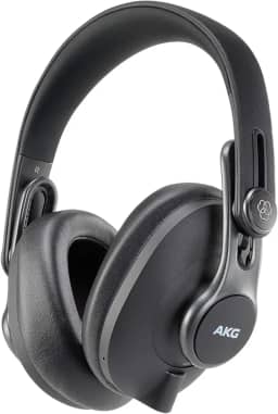 Fone de Ouvido Profissional AKG K371 Bluetooth Preto - K371BT