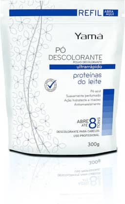 YAMA Pó Descolorante Proteinas Do Leite Refil Yama Branco