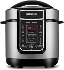 MONDIAL Panela de Pressão Elétrica, Master Cooker - 3L, 220V, Preto, 700W - PE-40