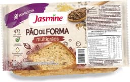 Jasmine Pão de Forma Multigrãos Sem Glúten 350g