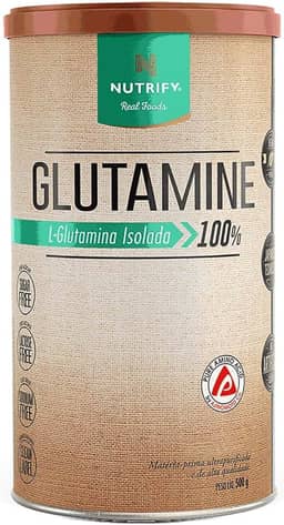 Nutrify - Glutamina 100% isolada - 500g