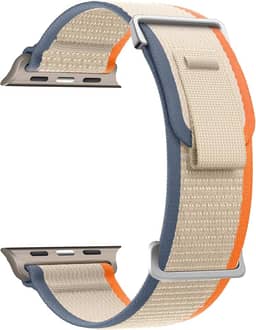 Pulseira esportiva Trail Loop de nylon macio para Apple Watch Ultra 2/Ultra de 49 mm, séries 10 de 46 mm, 9, 8, SE 2, 7, 6, SE, 5, 4, 3, 2 e 1 de 45 mm, 44 mm e 42 mm, unissex