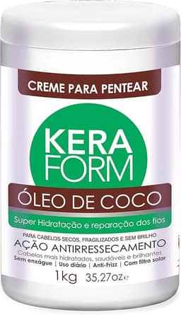 Skafe Creme P/Pentear Keraform Oleo De Coco