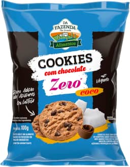 BIOSOFT Cookies Coco Com Chocolate Zero Açúcar 100G