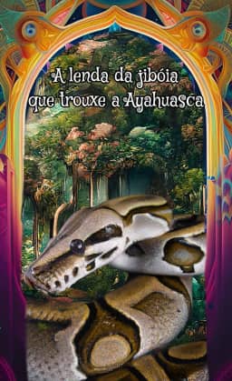 A lenda da jiboia que trouxe a Ayahuasca: Livros para ler cagando volume 4