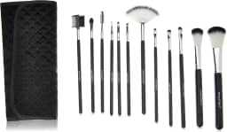 Macrilan Kit Com 12 Pincéis Para Maquiagem - Kp1-5E