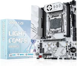 MACHINIST Placa mãe X99 LGA 2011-V3 suporta CPUs Intel Xeon E5 V3 V4 e Core i7 5ª 6ª série (M-ATX, 4-Channel DDR4, NVME M.2, PCIe 3.0, WiFi M.2, Gigabit Network, SATA 6Gbps, USB 3.0), X99 U9