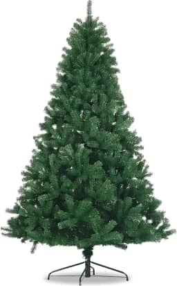 Árvore De Natal Grande 1,80m 650 a 850 Galhos Cheios Pinheiro Verde, Luxo E Elegante Para Decoração De Natal, Eventos, Festas Natalinas Com Base De Ferro Firme e Resistente - Linha Premium