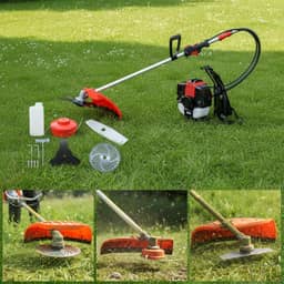 Roçadeira à Gasolina Costal Profissional 65cc 3hp + 80 Dentes