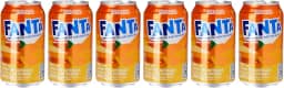 Pack de Fanta Laranja Zero lata 350ml 6 unidades