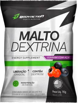 Maltodextrina 1Kg Sabor Guaraná com Açaí Bodyaction
