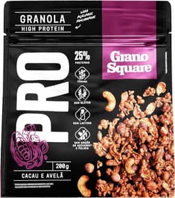 Granola GranoSquare PRO Cacau e Avelã 200g