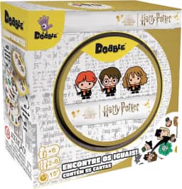 Asmodee, Dobble: Harry Potter, Jogo de Cartas para Amigos, 2 a 8 jogadores, Idade 6+ anos, Partidas de até 15 minutos
