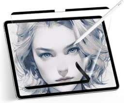 Protetor de Tela Adeway Magnético com Sensação de Papel para iPad 10.9" (Chip A16, 10ª/11ª Geração 2022-2025) - Película Fosca Removível, Anti-Reflexo, Compatível com Apple Pencil