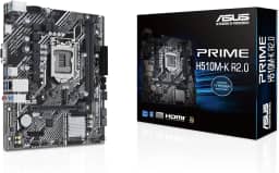 Placa Mãe Asus PRIME H510M-K R2.0 (LGA 1200/2xDDR4/HDMI/VGA/M.2/USB 3.2)