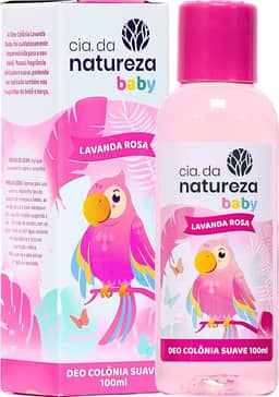 Cia. da natureza, Deo Colônia Infantil, Lavanda Rosa, 100ml