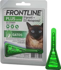 Frontline Antipulgas e Carrapatos Plus para Gatos, verde, Tamanho único