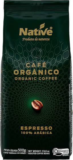 Café Orgânico Torrado em Grãos