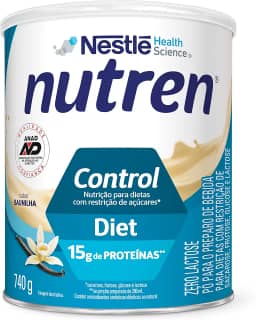 Pó para Preparo de Bebida Baunilha Diet Zero Lactose Nutren Control Lata 740g