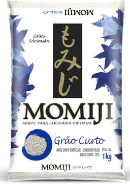 Momiji - Arroz Grão Curto T1 Momiji Azul 1Kg