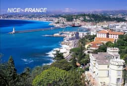 Ímãs de geladeira francesa da França (Cidade: Nice-B7)