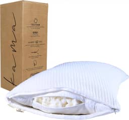 Kama Travesseiro Viscoelástico Ajustável Original Coolfoam® AllSleep, Hipoalergenico, Capa Ultrasoft Removível (1)
